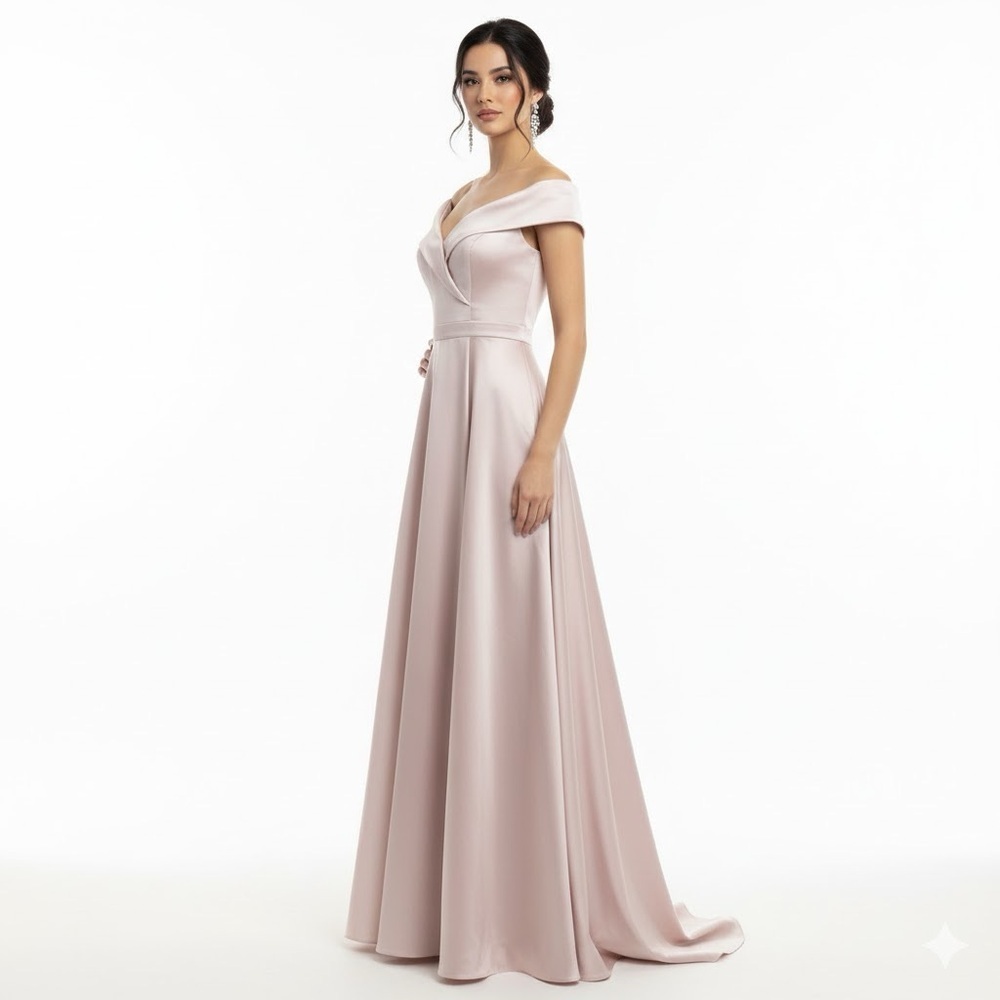 NEW Avery Maxi gown Dress size 8 Blush PINK cocktail party
